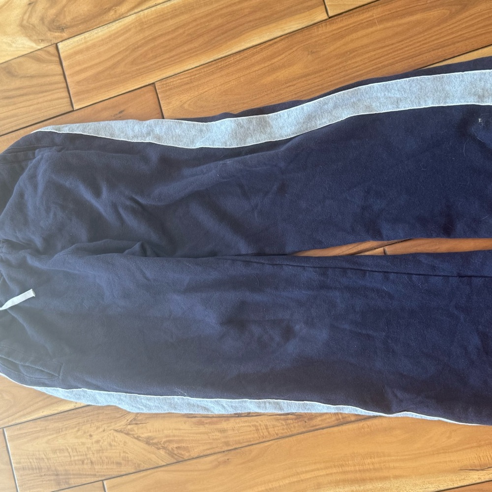 Brandy Melville Navy and Gray Pants